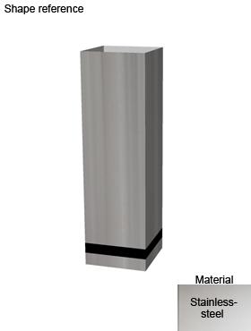 Superline Trend Plus on Wheels Tall Indoor Planter