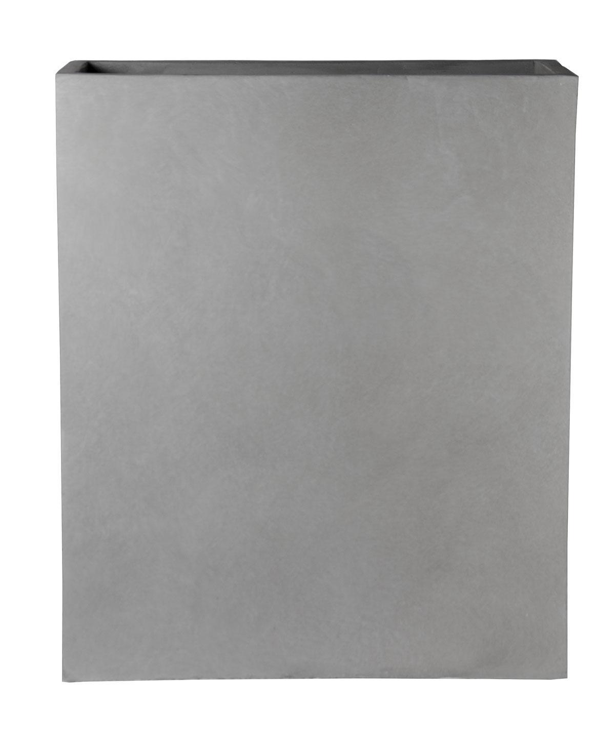 IDEALIST Lite Narrow Contemporary Light Concrete Trough Planter