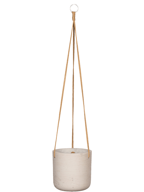 Rough Fibreclay Hanging Planter | Indoor and Outdoor Plant Pot