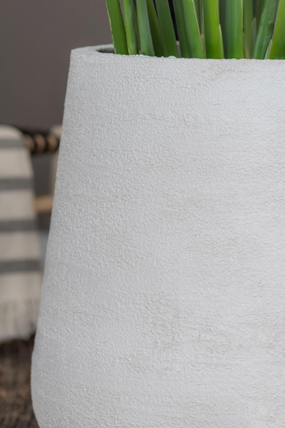 Fibrestone Pax Round Planter by Idealist Premium