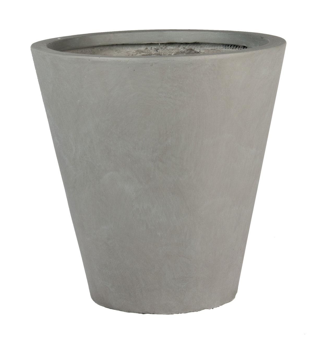 IDEALIST Lite Round Contemporary Light Concrete Planter