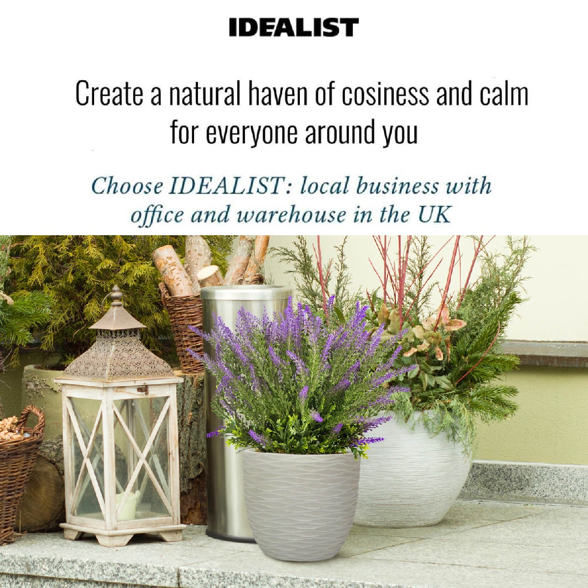 IDEALIST Lite Wave Style Outdoor Egg Planter