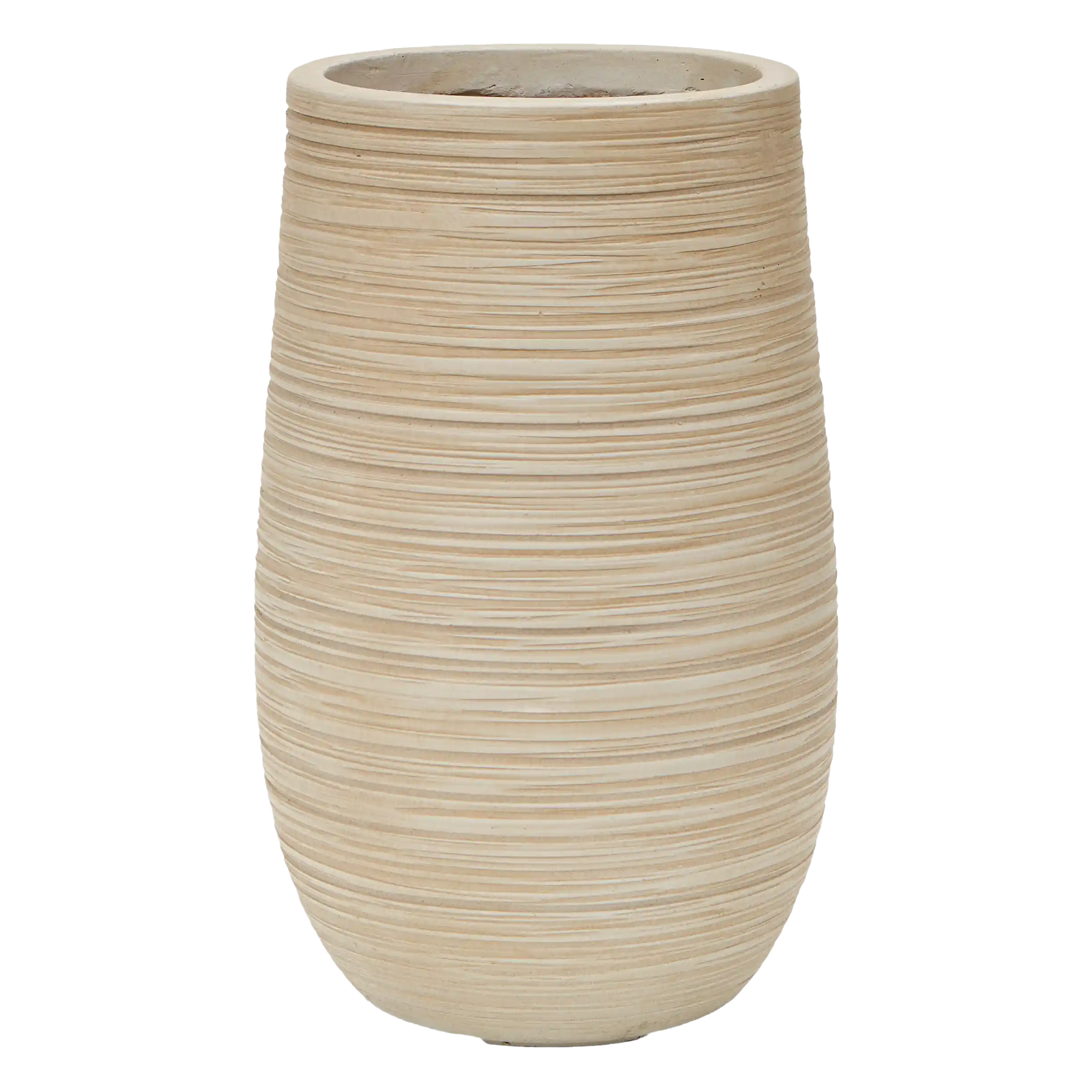 Dune Fibreclay Tall Planter | Indoor and Outdoor Plant Pot Vase