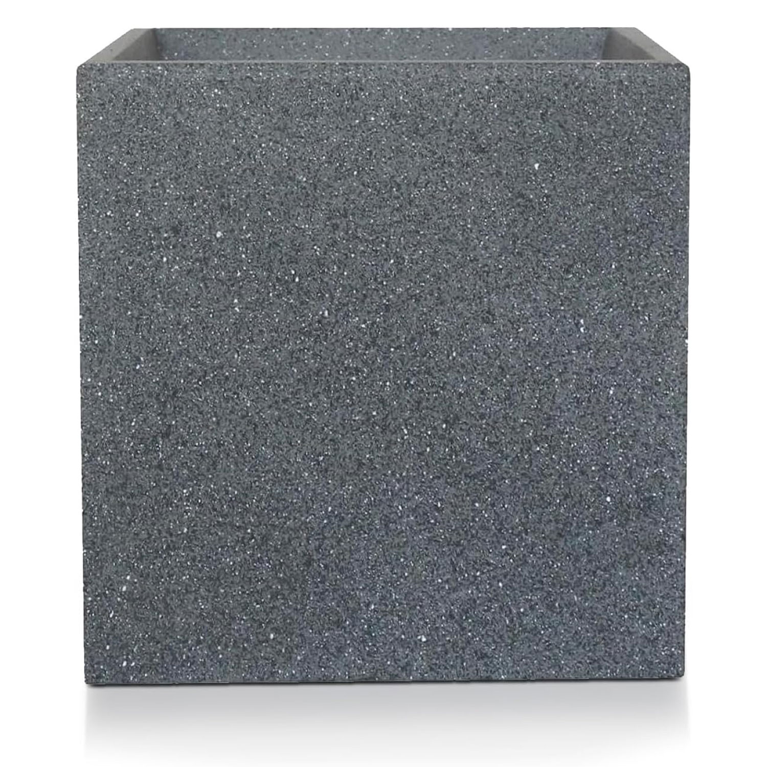 IDEALIST Lite Textured Concrete Effect Square Outdoor Planter