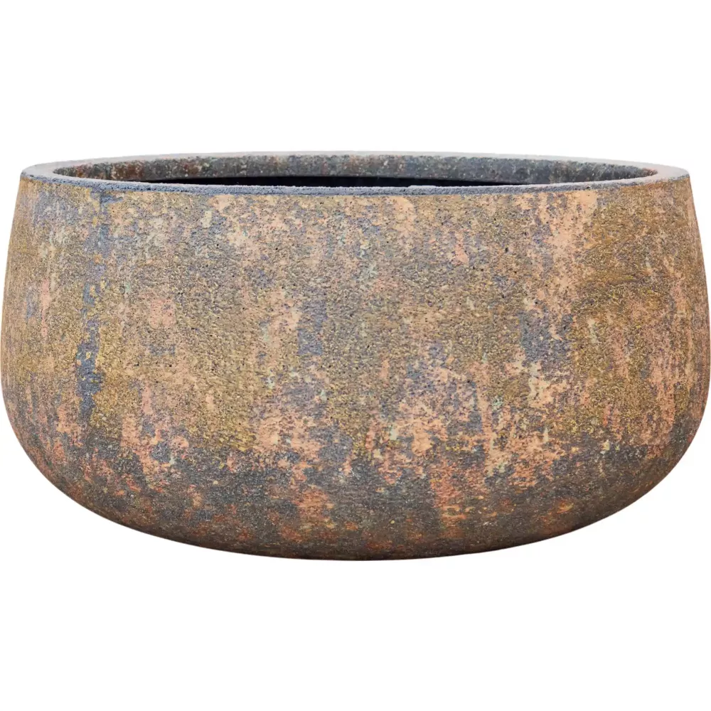 Atlas Bowl Planter | Fiberstone Indoor and Outdoor Plant Pot