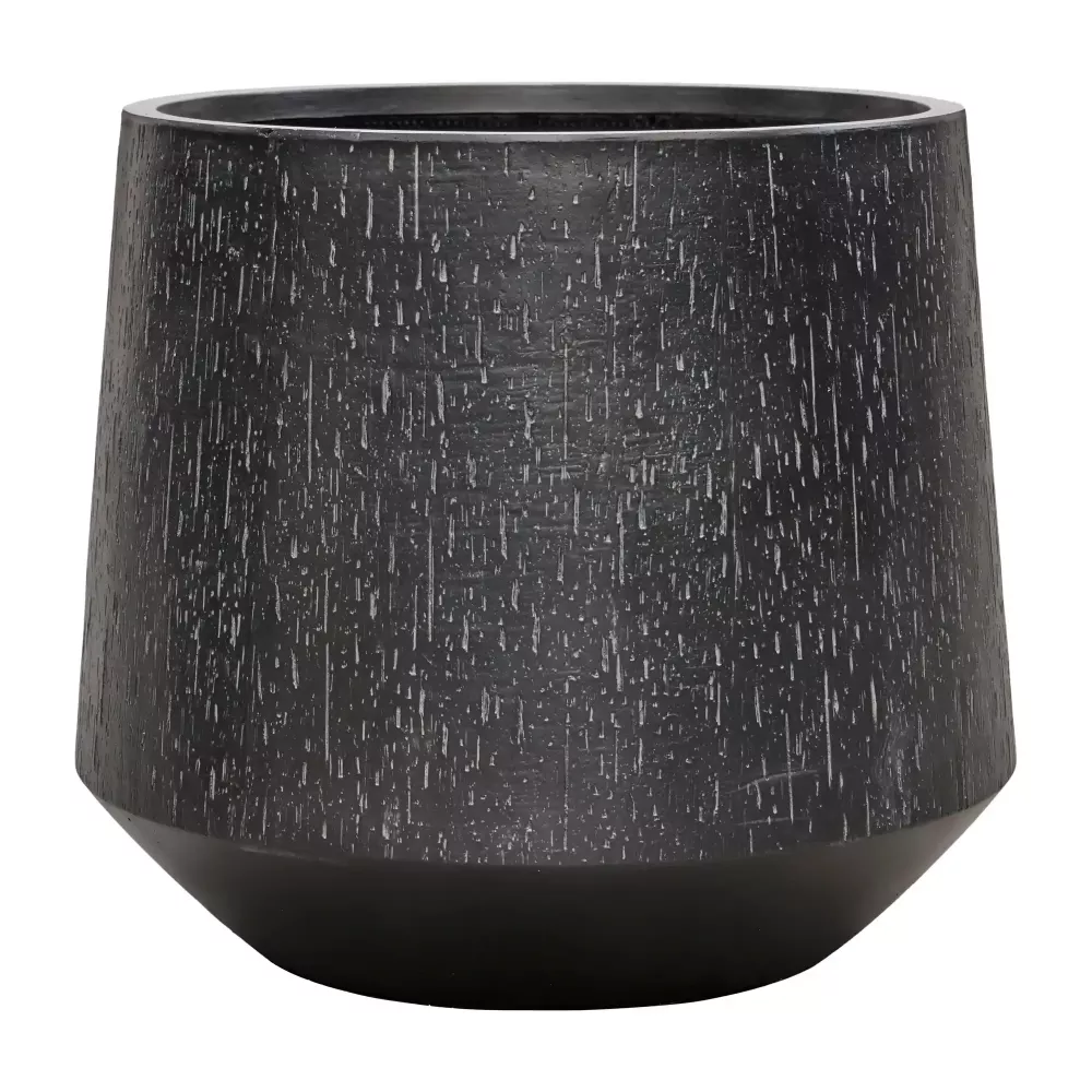 Raindrop Fibreclay Planter | Tapered Indoor and Outdoor Plant Pot