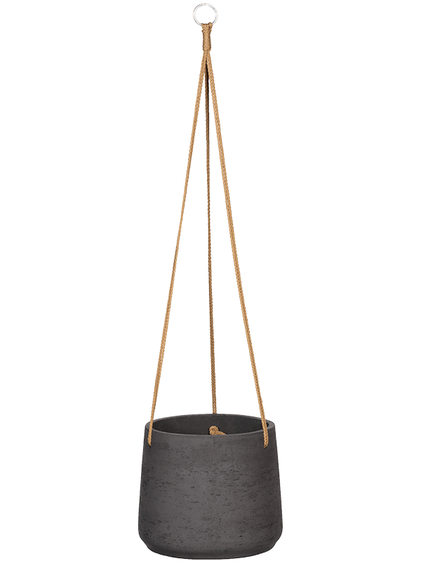 Rough Fibreclay Hanging Planter | Indoor and Outdoor Plant Pot