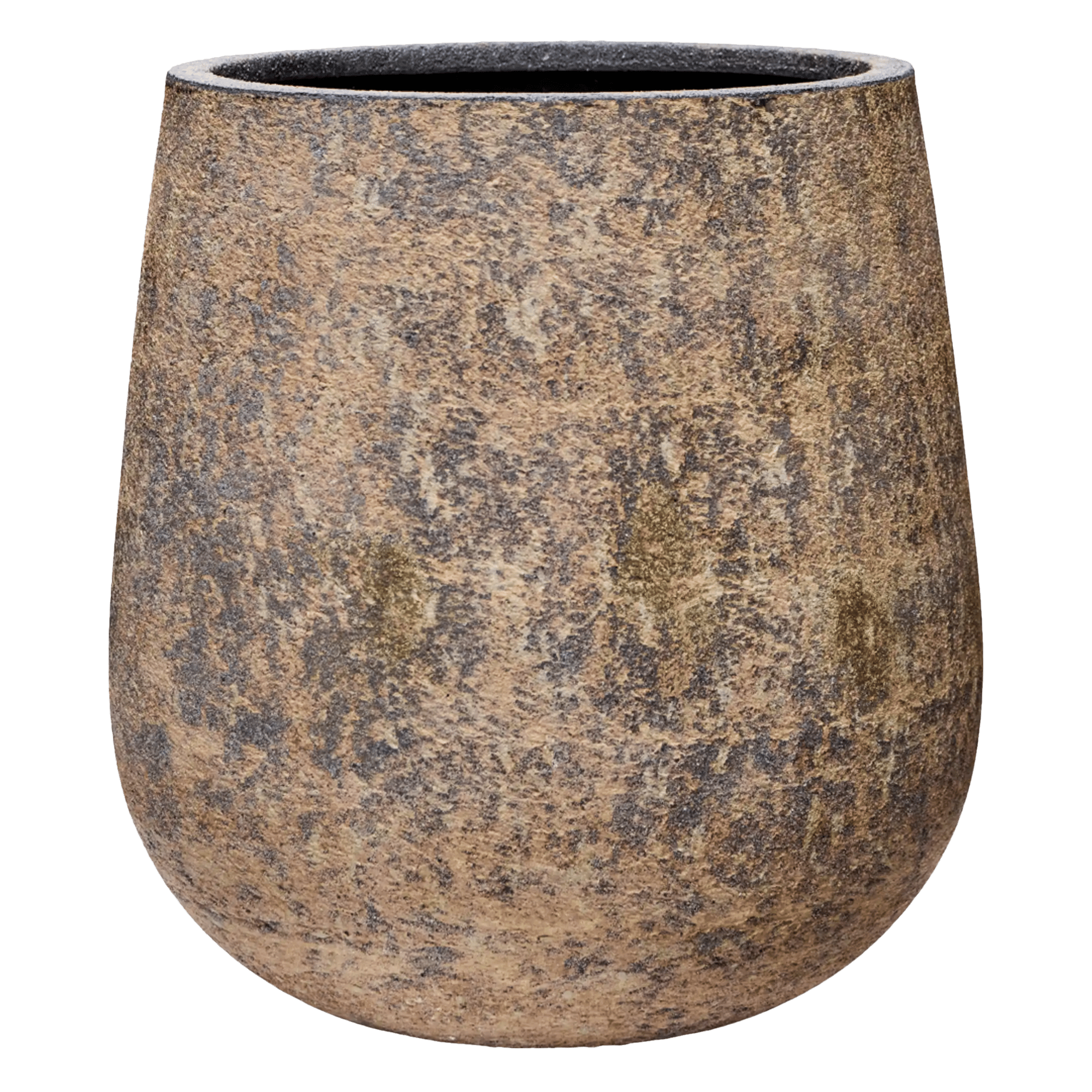 Atlas Round Planter | Fiberstone Indoor and Outdoor Plant Pot Vase