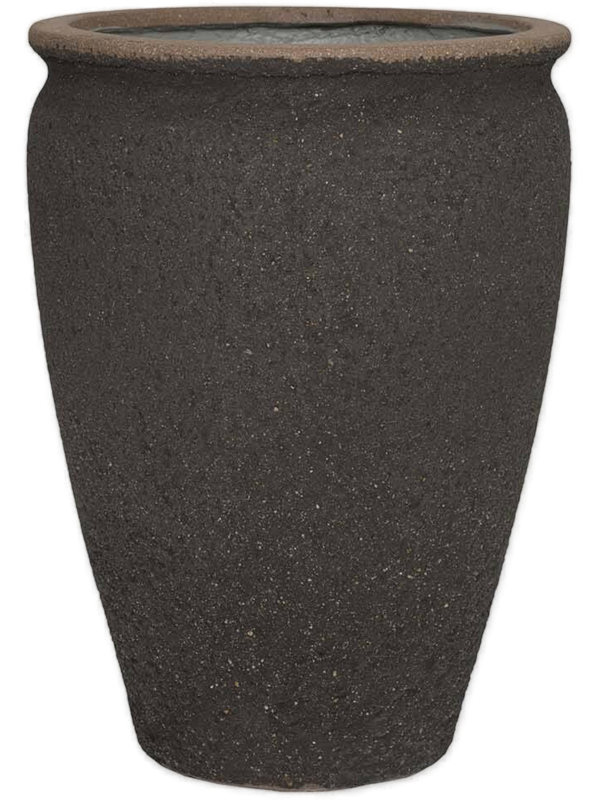 Tall Ficonstone Artemis Round Vase Planter by Idealist Premium