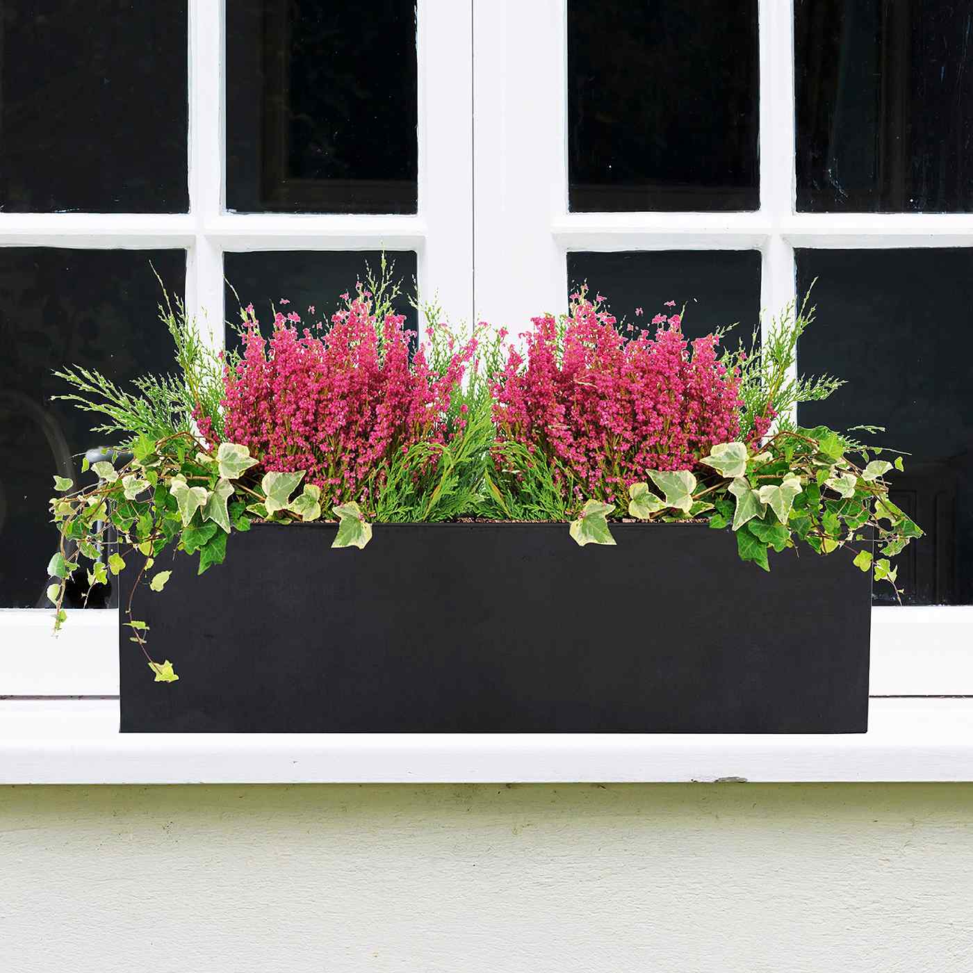 IDEALIST Lite Window Box Light Concrete Planter
