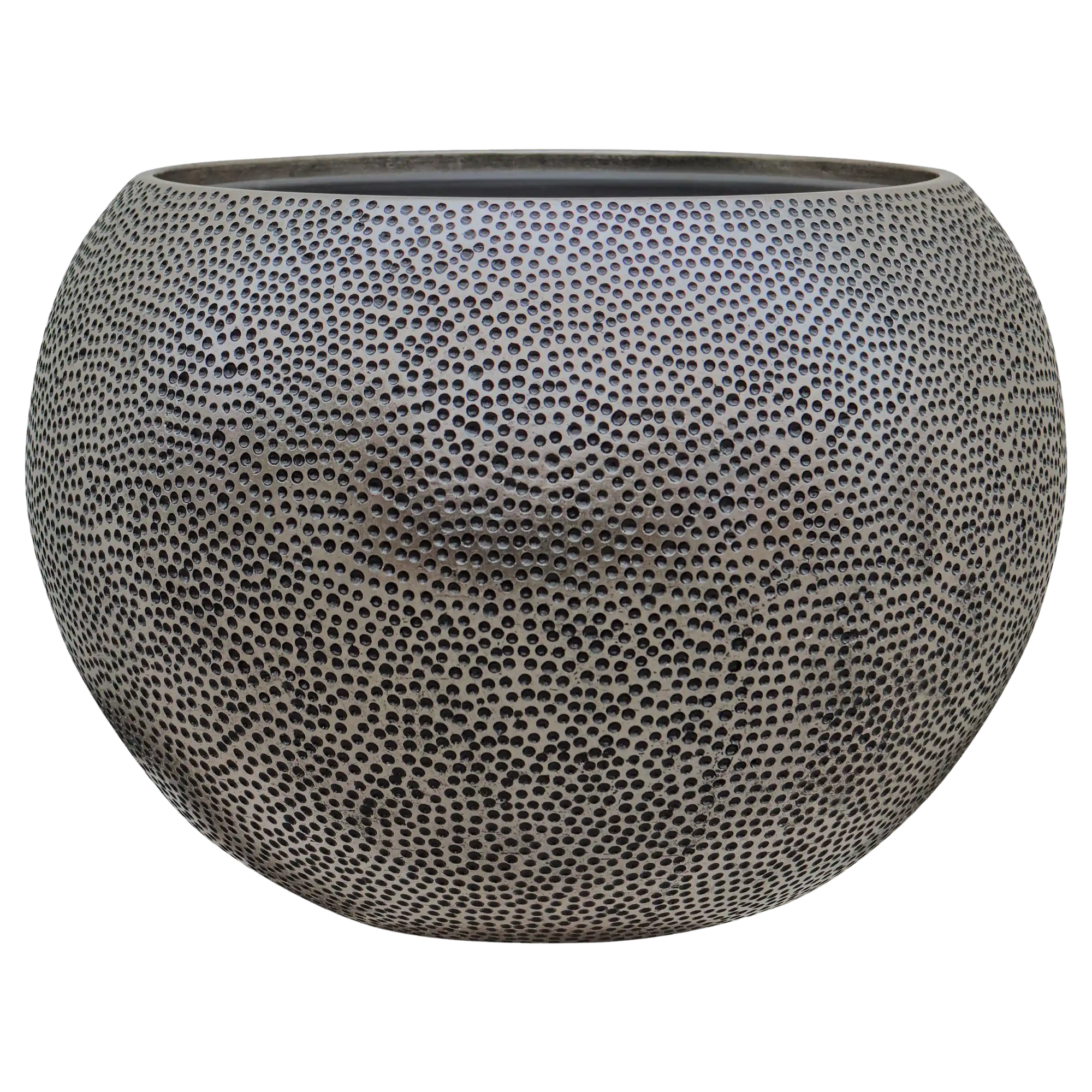 Opus Polystone Globe Planter + Liner | Hit Finish Indoor Plant Pot