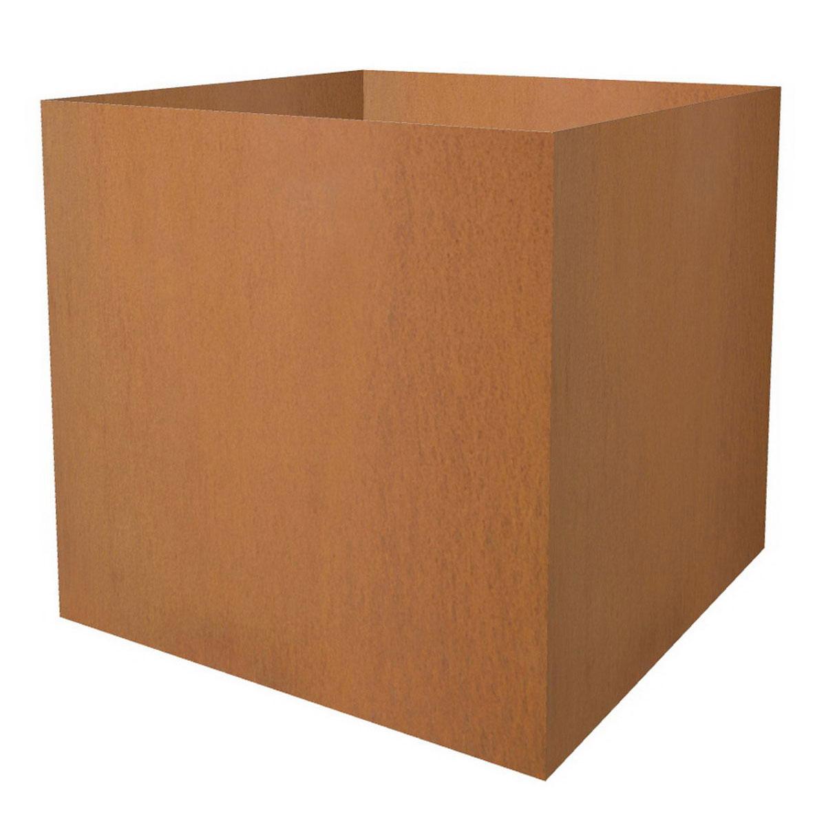 Cortenstyle Basic Trend Square Planter IN\OUT