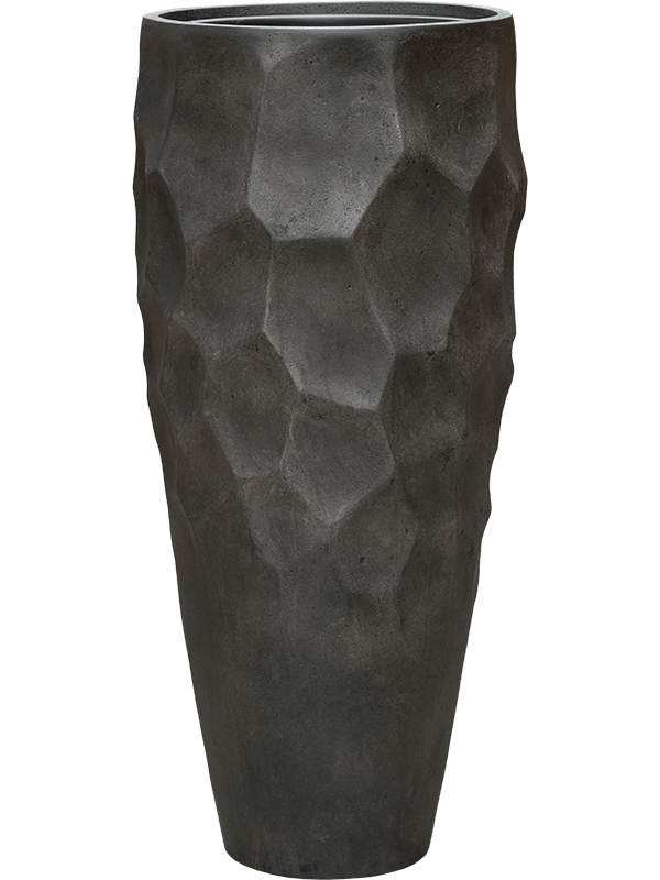 Polystone Tall Planter + Liner | Large Indoor Plant Pot Vase