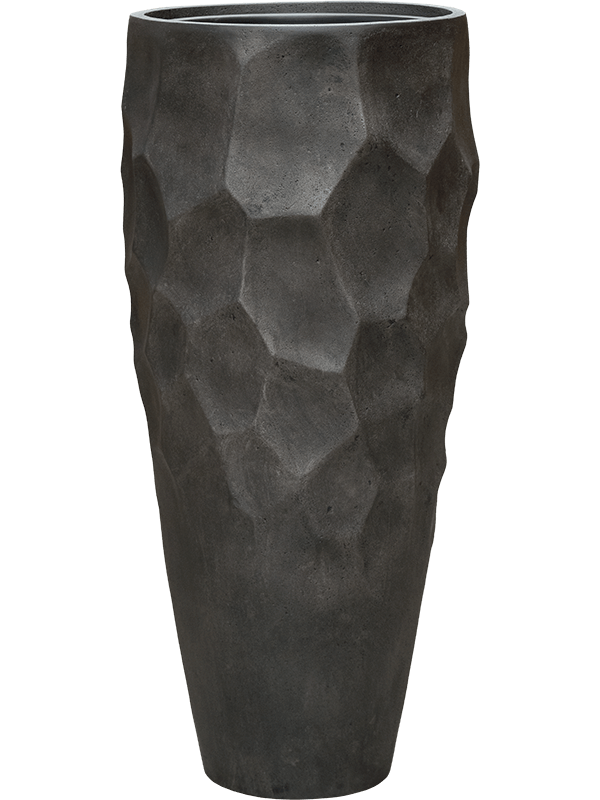 Polystone Tall Planter + Liner | Large Indoor Plant Pot Vase