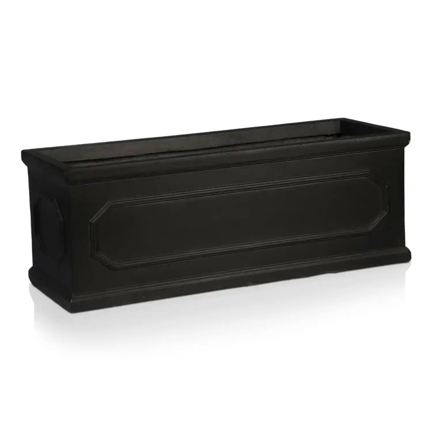 IDEALIST Lite Faux Lead Chelsea Light Concrete Through Planter