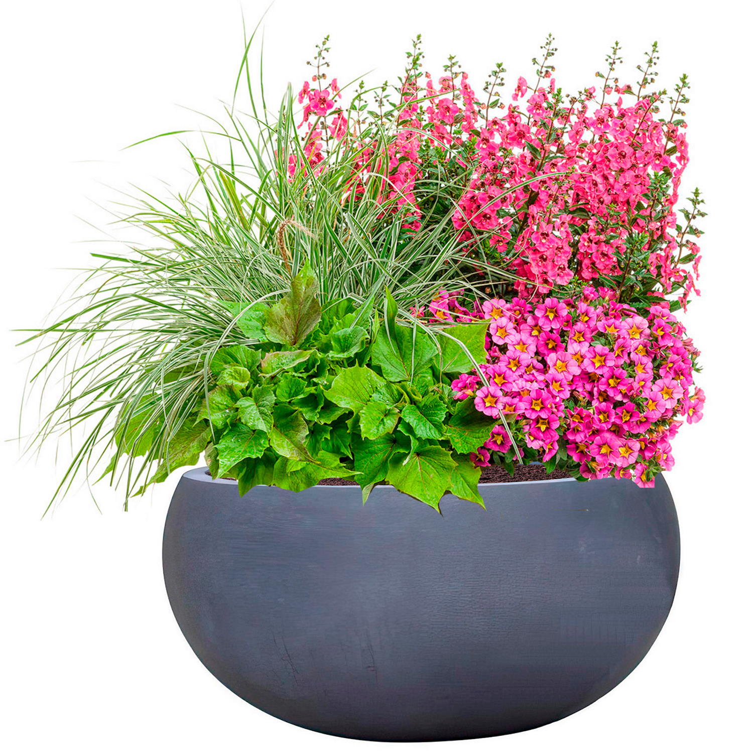 IDEALIST Lite Classic Smooth Bowl Outdoor Planter