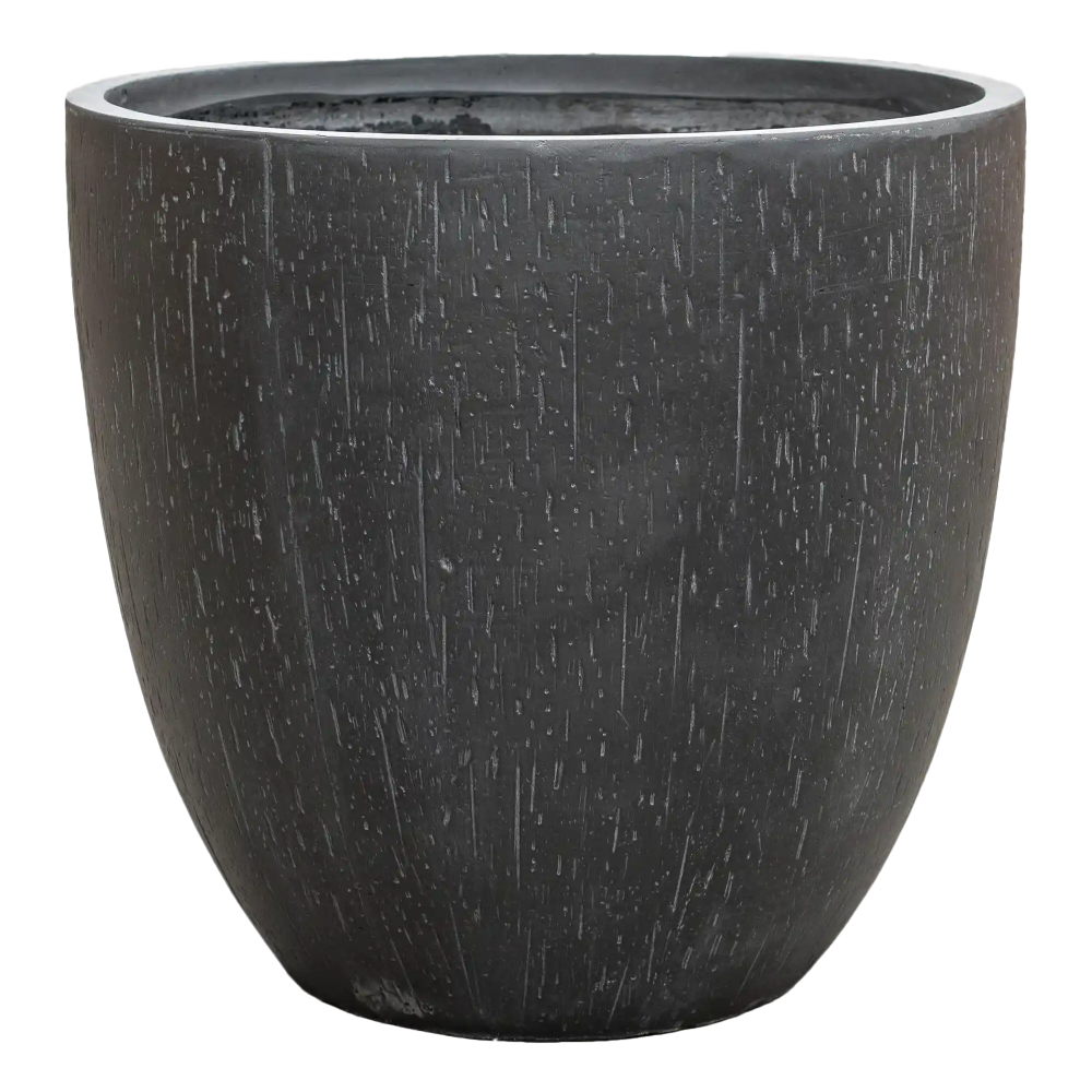 Raindrop Fibreclay Egg Planter | Indoor and Outdoor Plant Pot