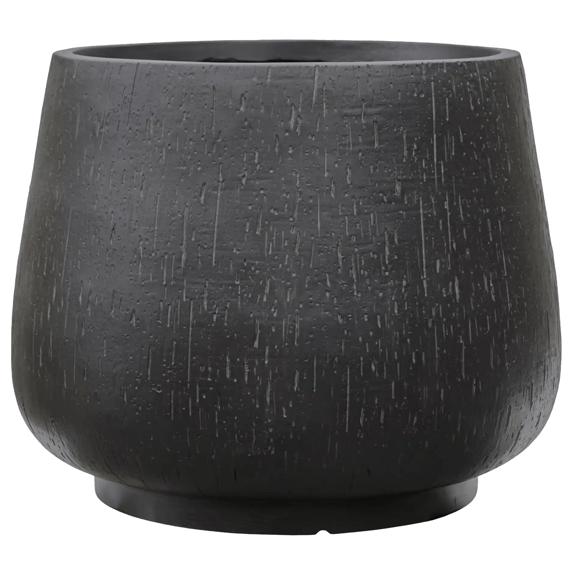Raindrop Fibreclay Planter | Round Indoor and Outdoor Plant Pot