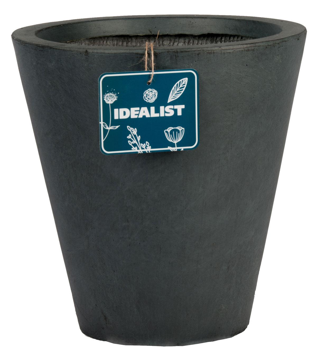 IDEALIST Lite Round Contemporary Light Concrete Planter