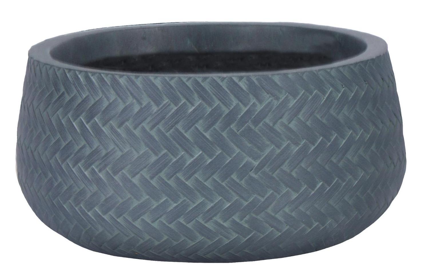 IDEALIST Lite Plaited Style Bowl Outdoor Planter