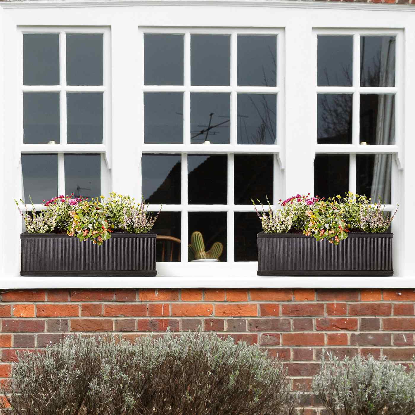 IDEALIST Lite Vertical Ribbed Vintage Style Window Box