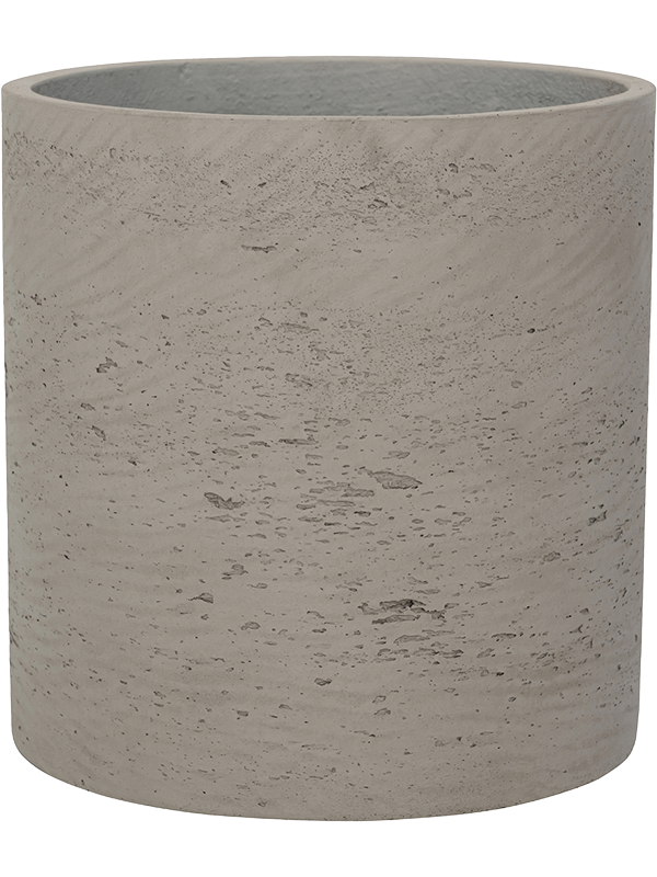 Rough Fibreclay Cylinder Planter | Indoor and Outdoor Plant Pot