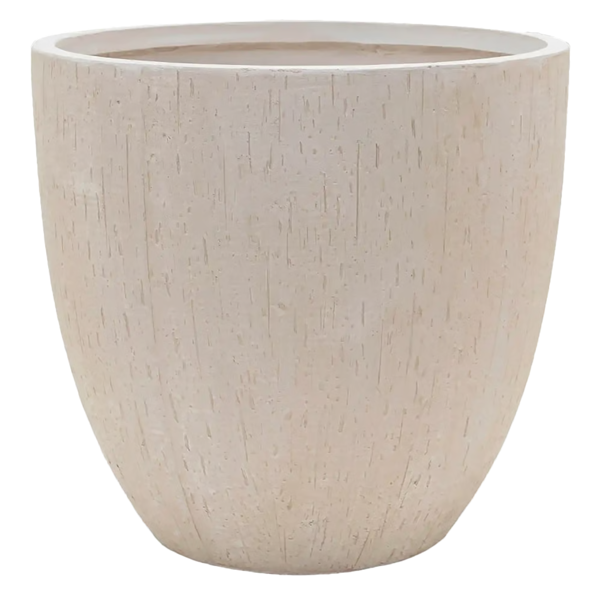 Raindrop Fibreclay Egg Planter | Indoor and Outdoor Plant Pot