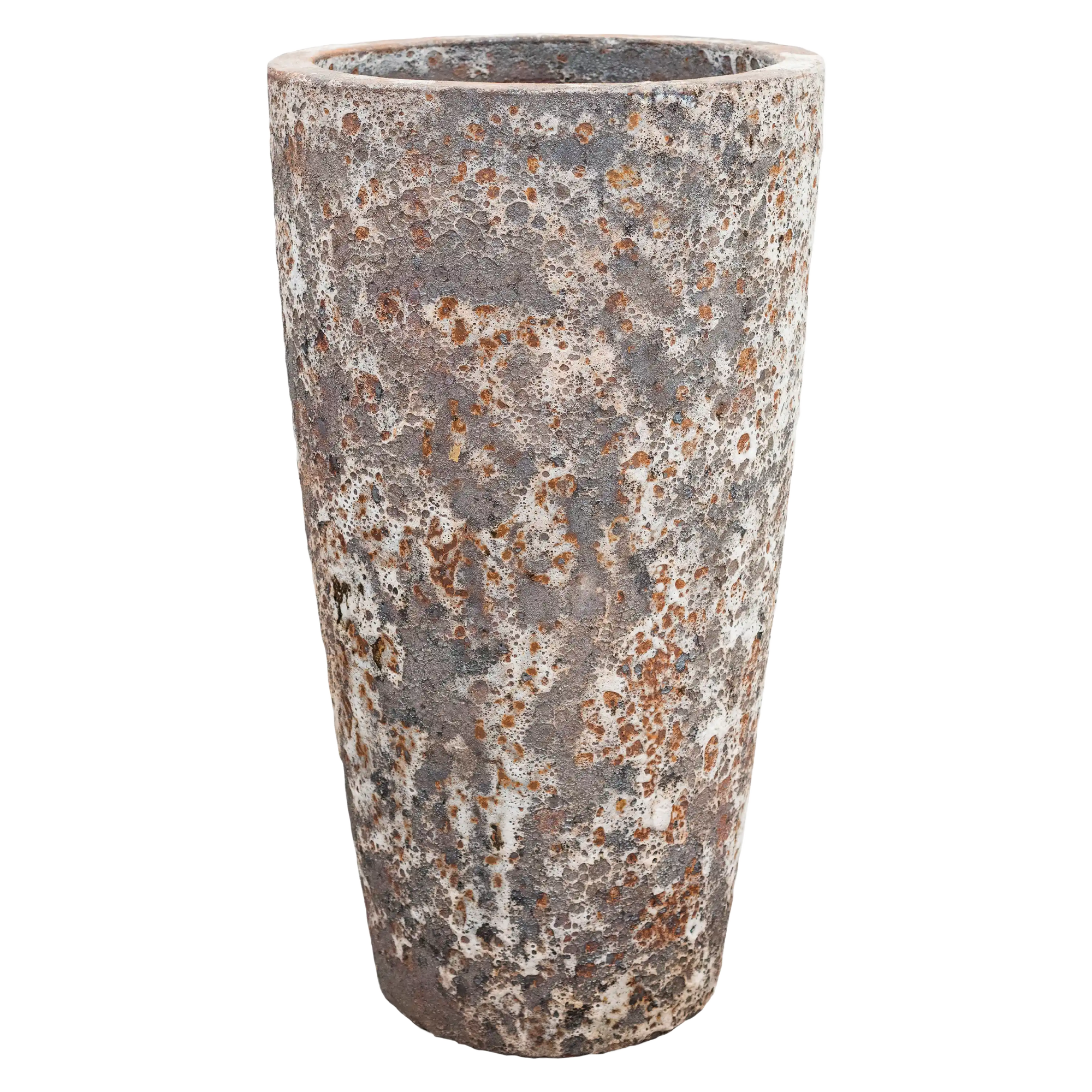 Lava Ceramic Tall Planter | Indoor and Outdoor Plant Pot