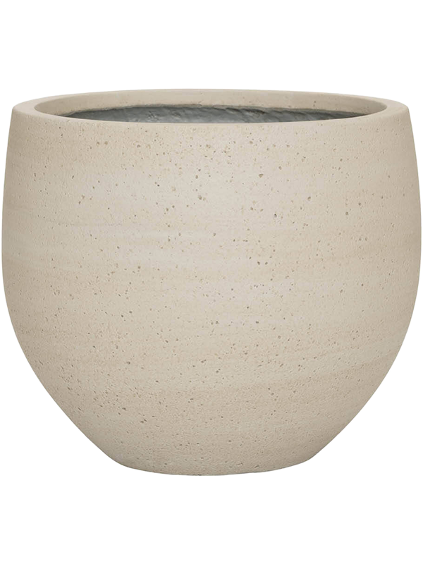 Cement & Stone Planter | Round Indoor and Outdoor Plant Pot