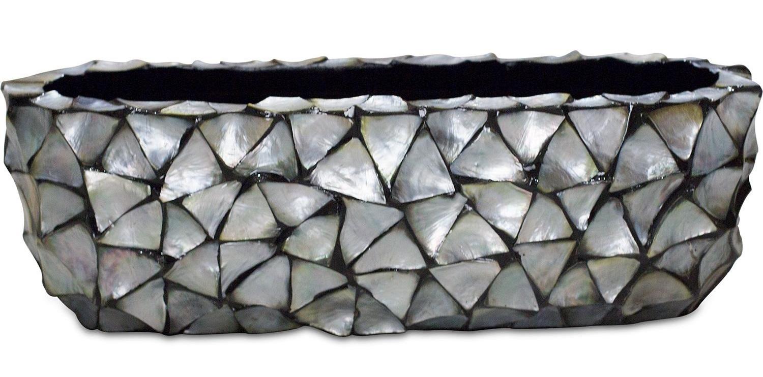 Shell Trough Polystone Indoor Planter