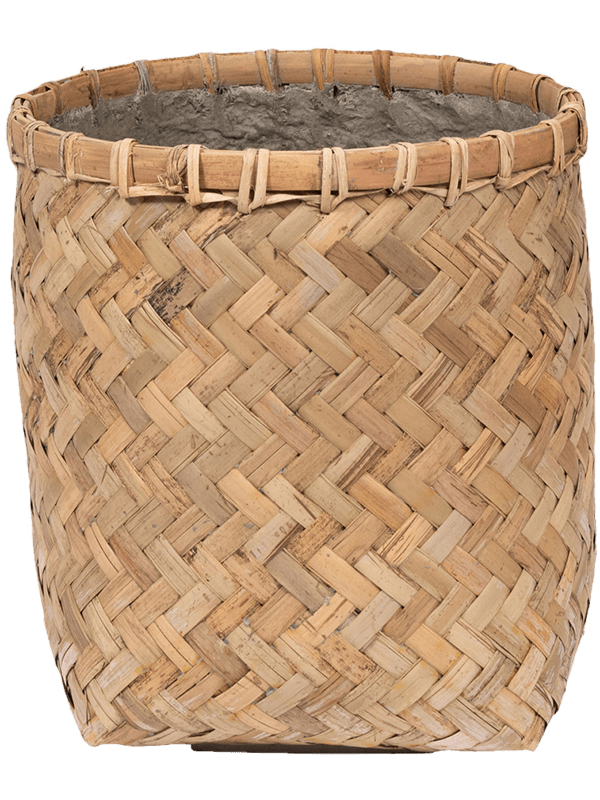 Bohemian Zayn XXXS Bamboo Round Planter