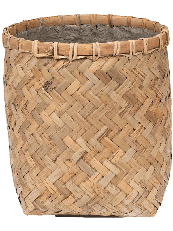 Bohemian Zayn XXXS Bamboo Round Planter
