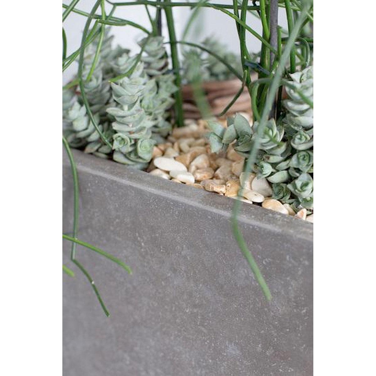 Tall Square Concrete GRC Planter by Fleur Ami DIVISION
