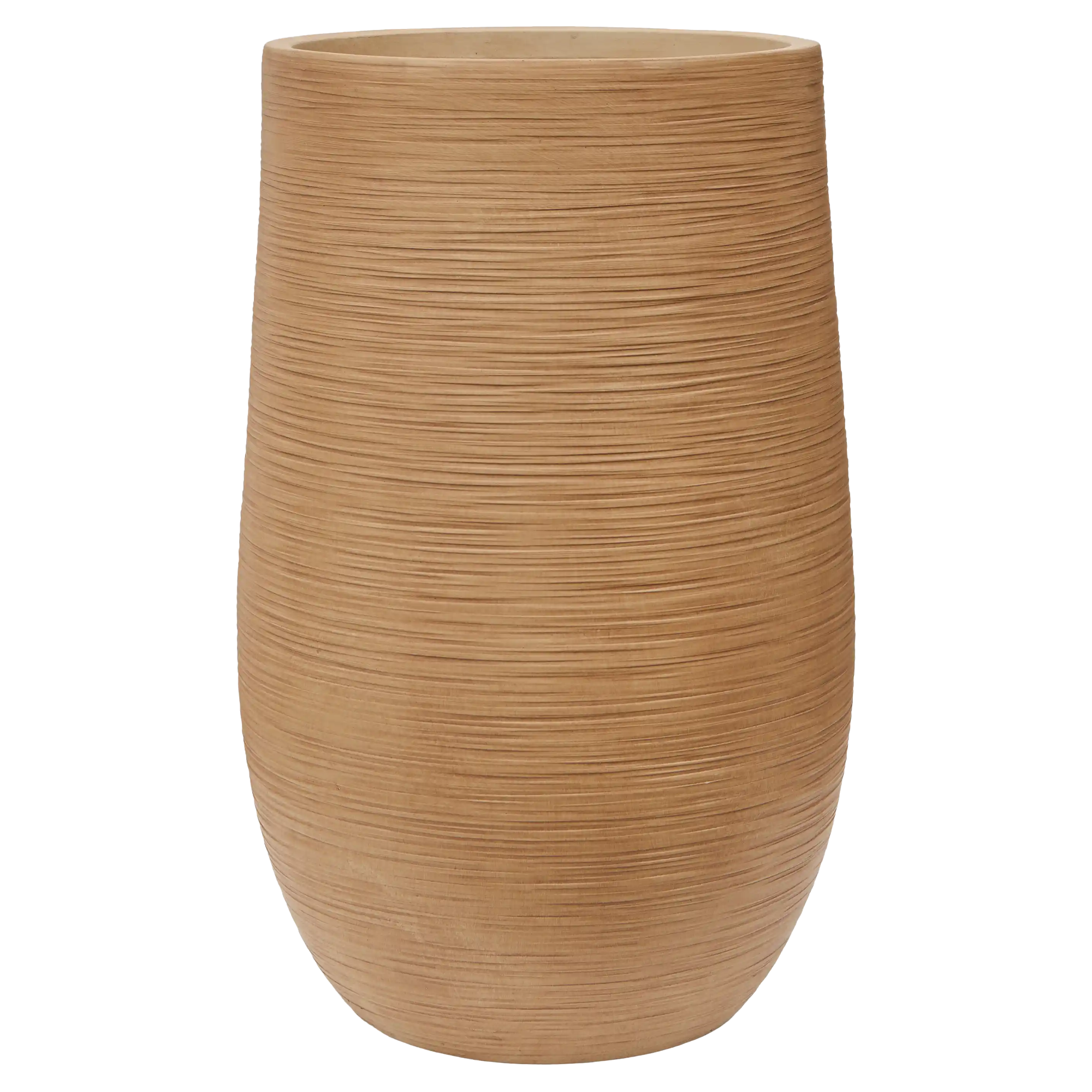 Dune Fibreclay Tall Planter | Indoor and Outdoor Plant Pot Vase