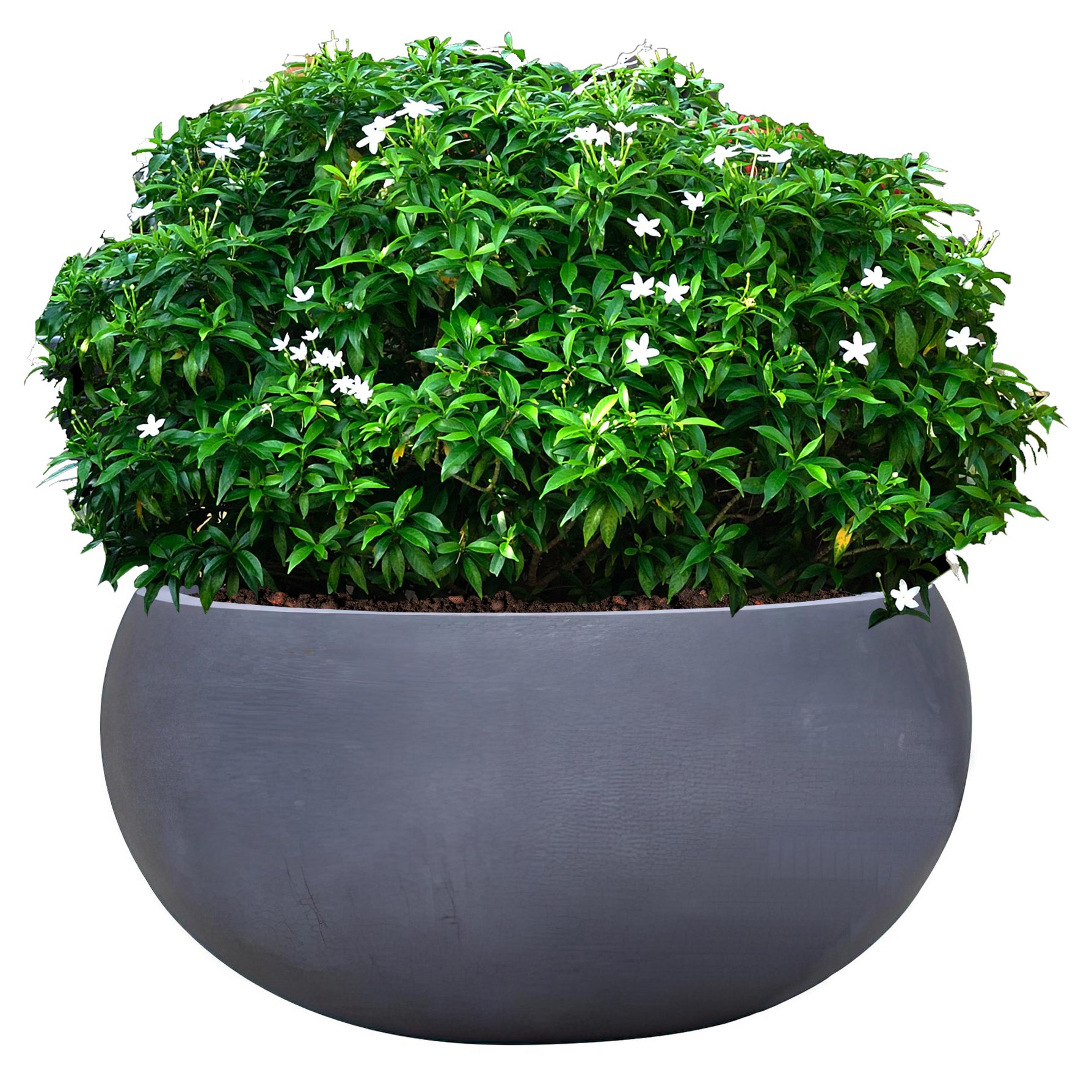 IDEALIST Lite Classic Smooth Bowl Outdoor Planter