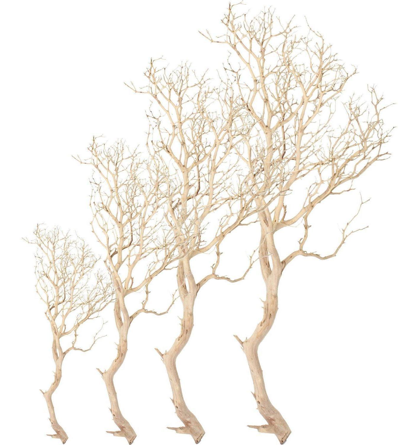 Manzanita Sand Blasted Branchy Artificial Branch