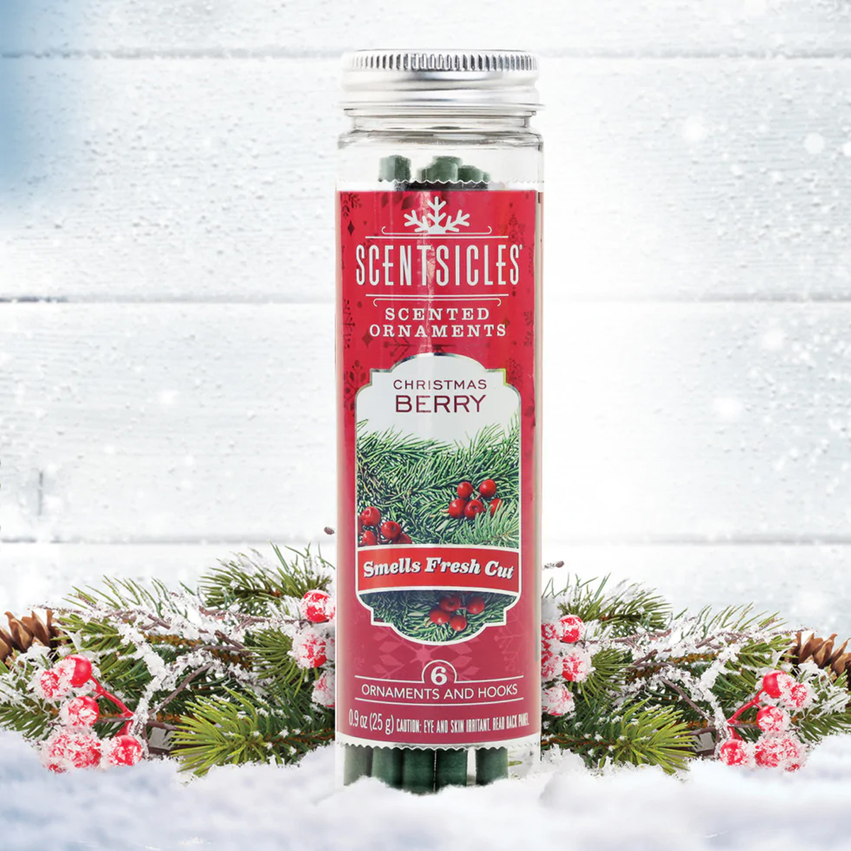 SCENTSICLES Scented Christmas Tree Ornaments