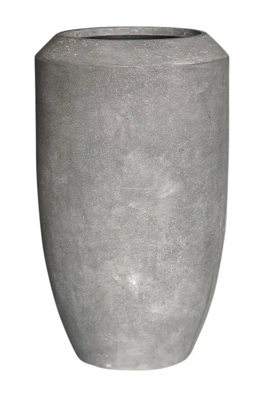 Polystone Tall Planter + Liner | Indoor and Outdoor Plant Pot