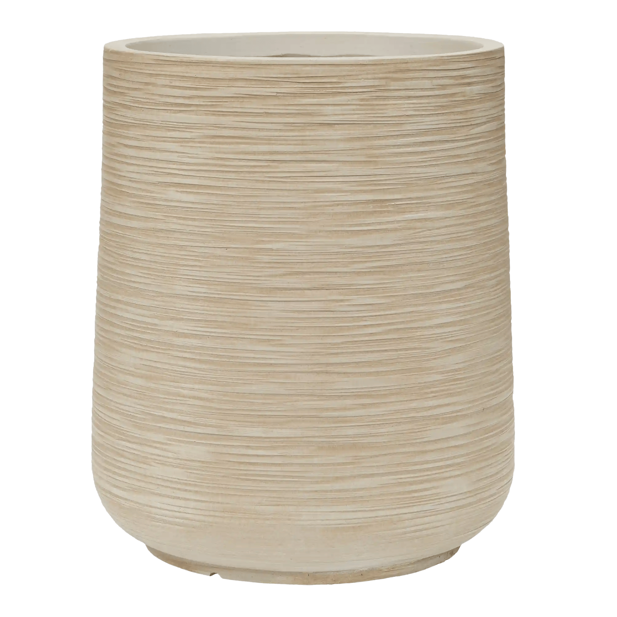 Dune Fibreclay Round Planter | Indoor and Outdoor Plant Pot