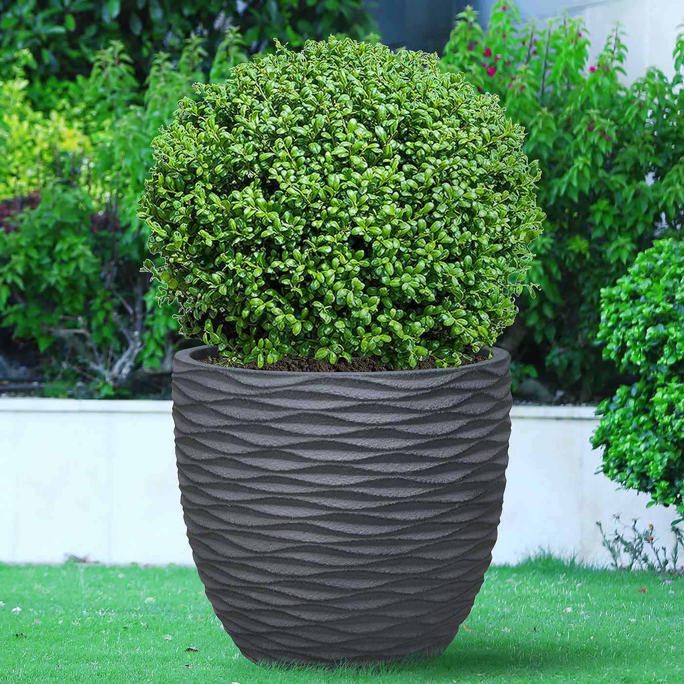 IDEALIST Lite Wave Style Outdoor Egg Planter