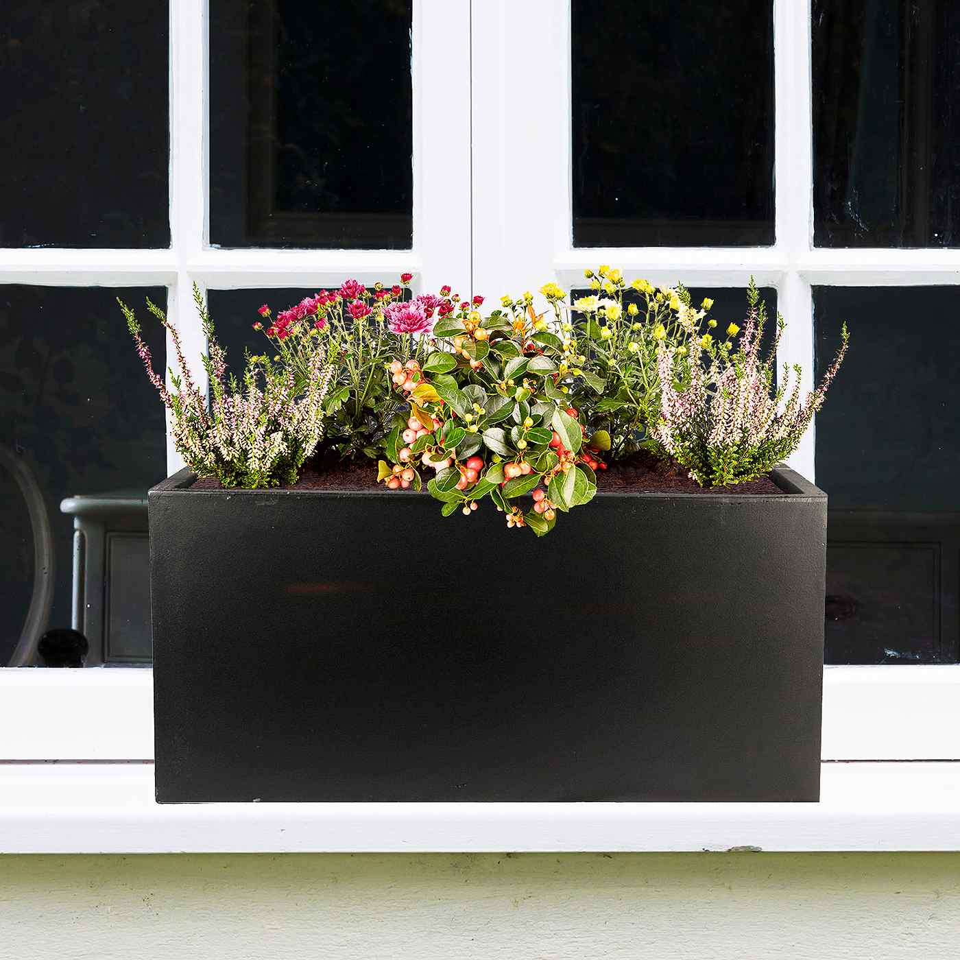 IDEALIST Lite Contemporary Light Concrete Trough Planter