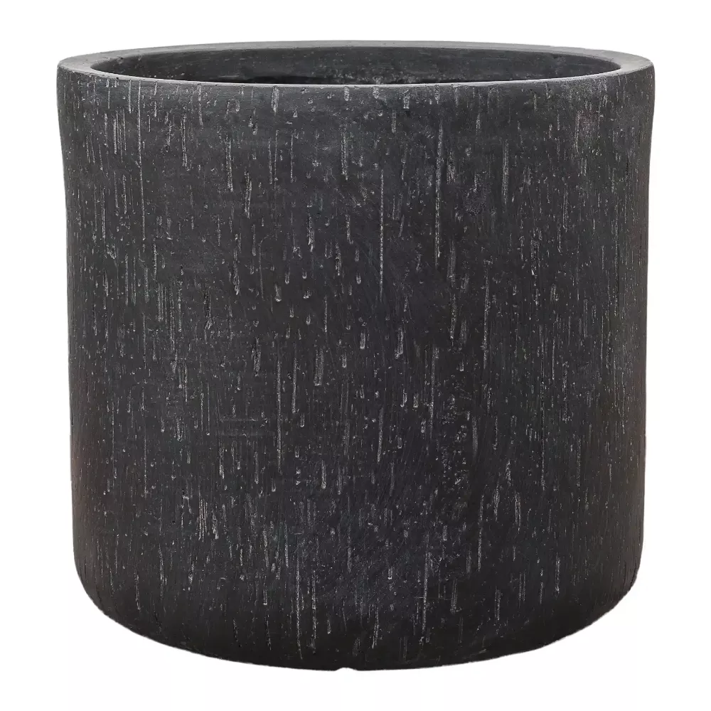 Raindrop Fibreclay Cylinder Planter | Indoor and Outdoor Plant Pot