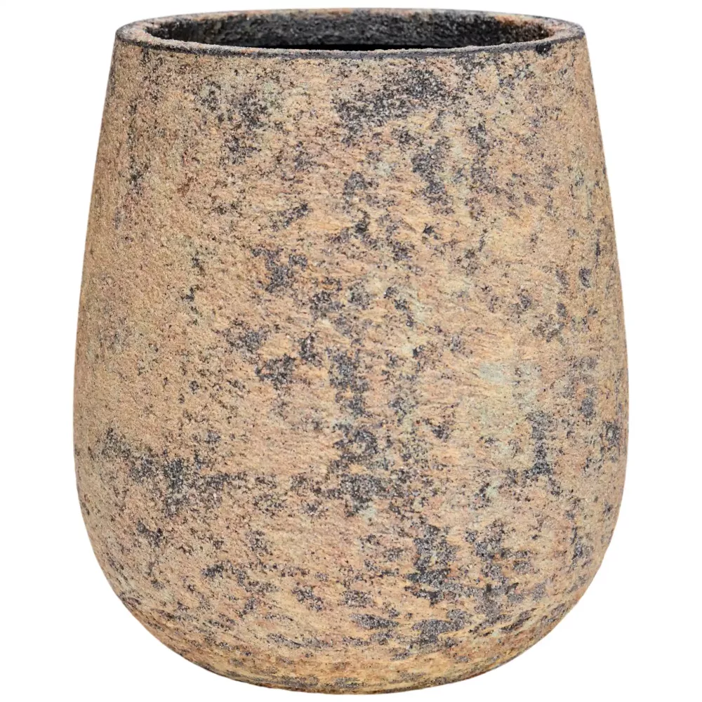 Atlas Round Planter | Fiberstone Indoor and Outdoor Plant Pot Vase