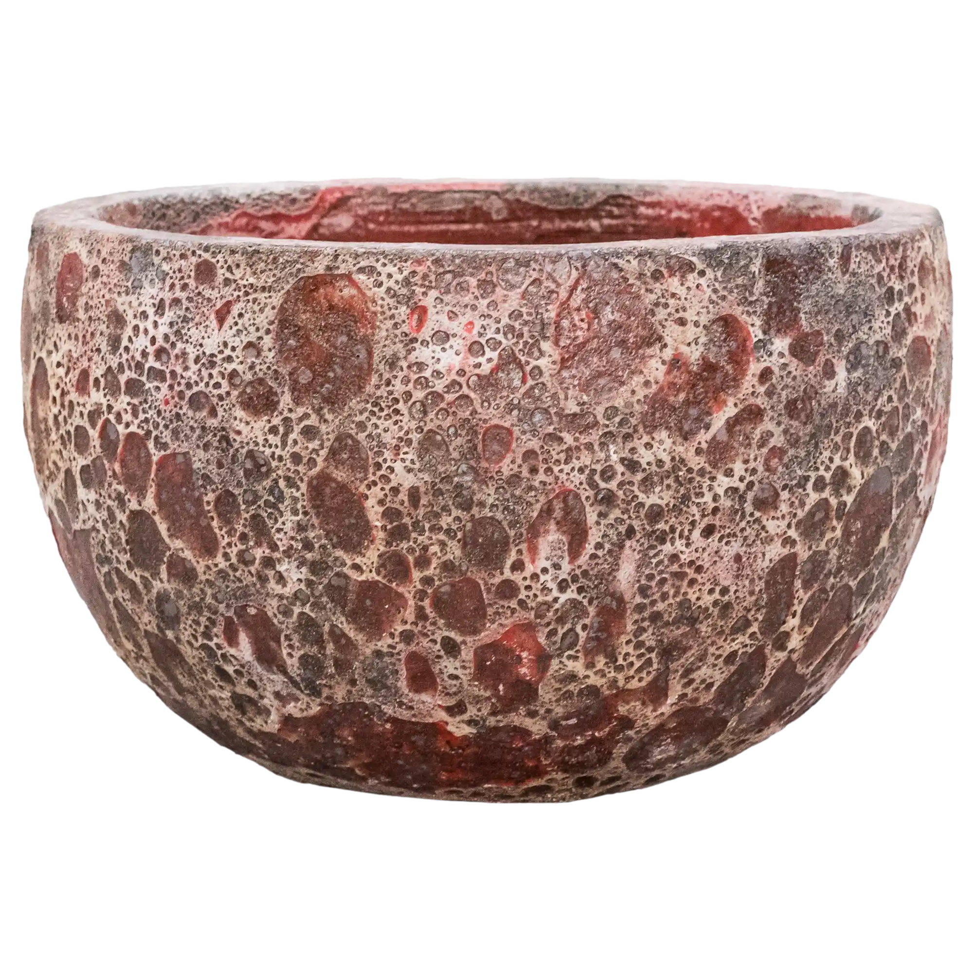 Lava Ceramic Bowl Planter | Indoor and Outdoor Plant Pot