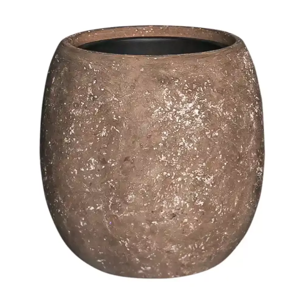 Polystone Balloon Planter + Liner | Indoor and Outdoor Plant Pot