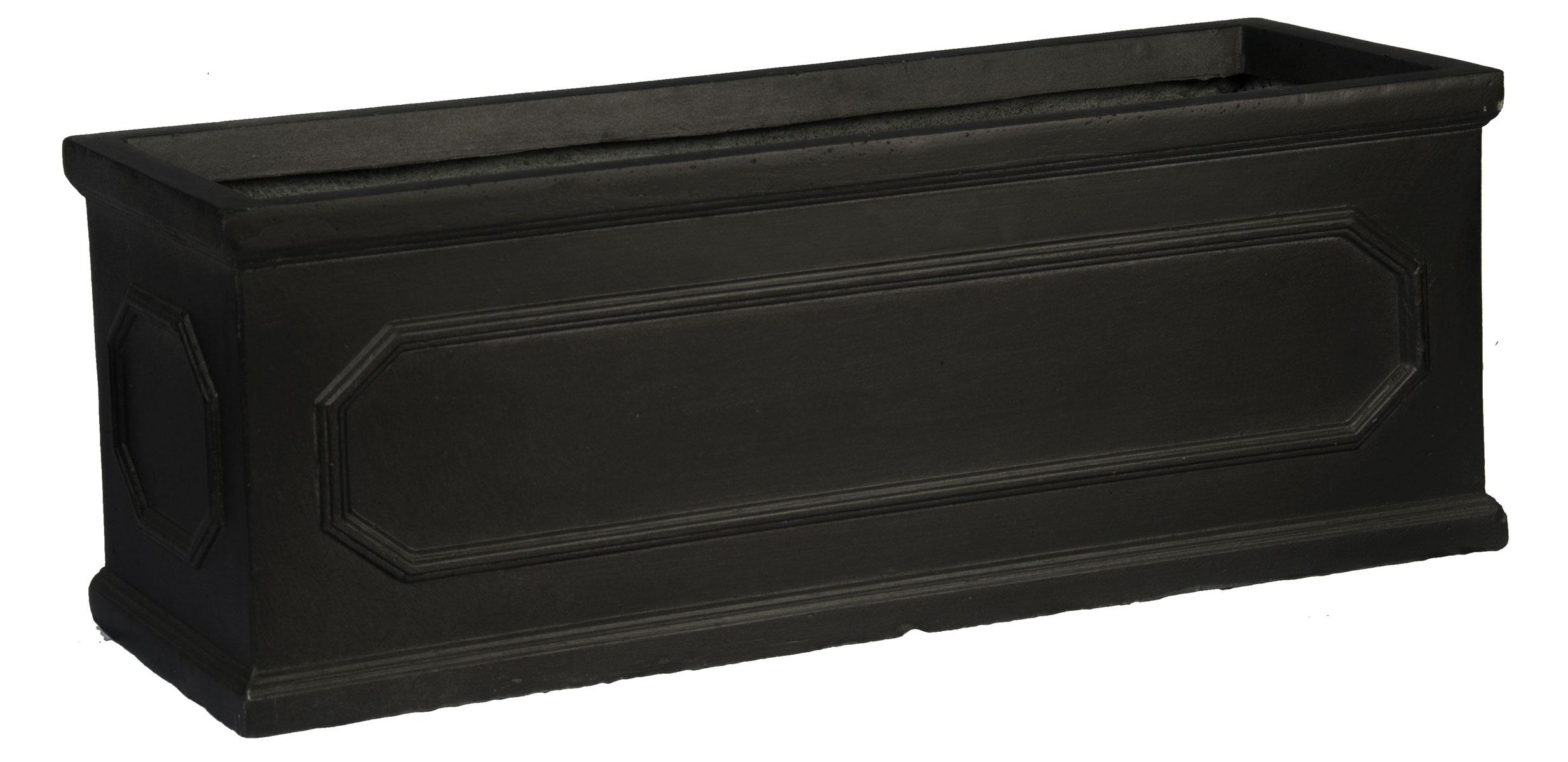 IDEALIST Lite Faux Lead Chelsea Light Concrete Through Planter