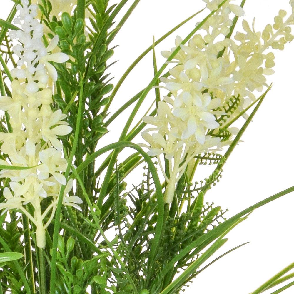 Mix with Flame Retardant Artificial Grass Plant