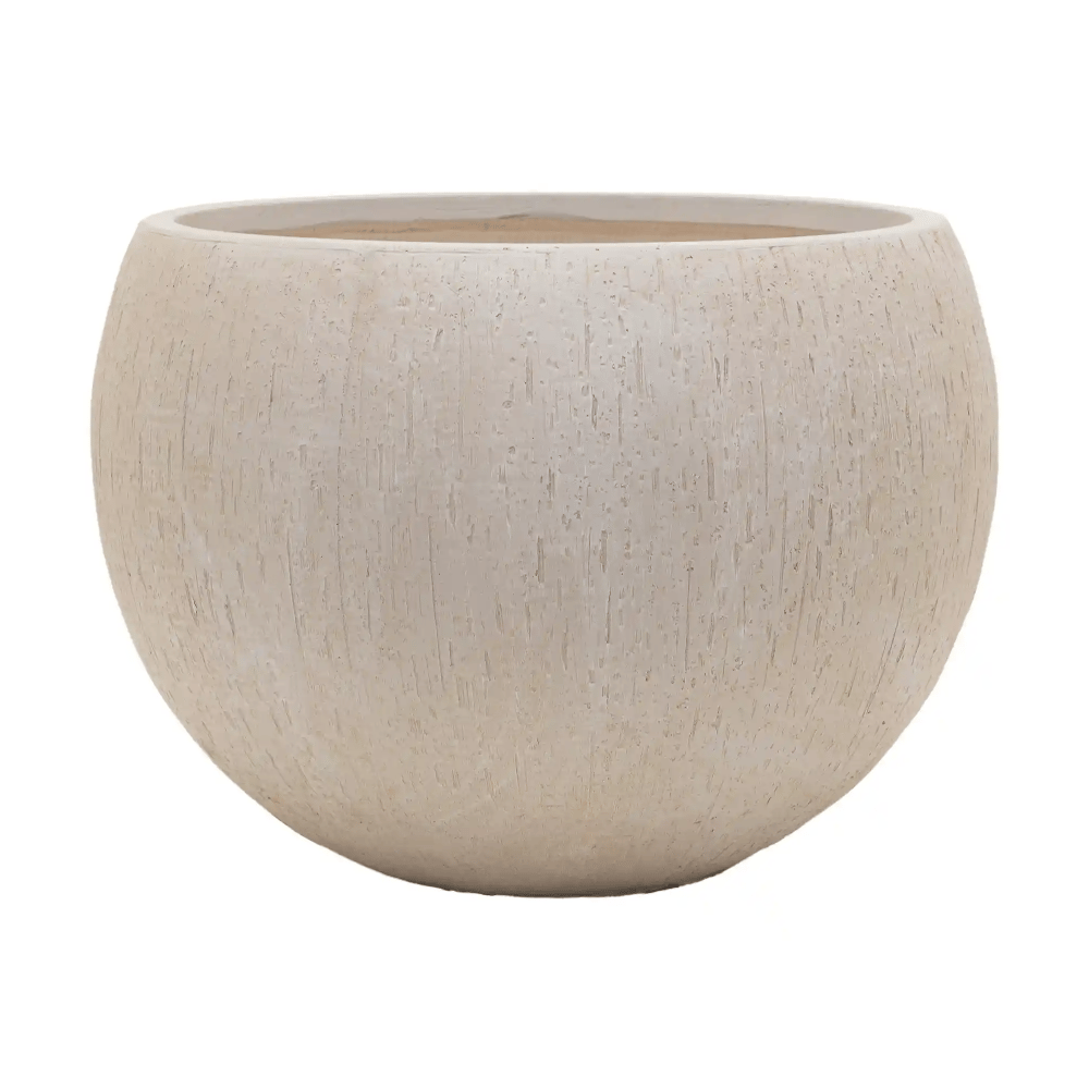 Raindrop Fibreclay Globe Planter | Indoor and Outdoor Plant Pot