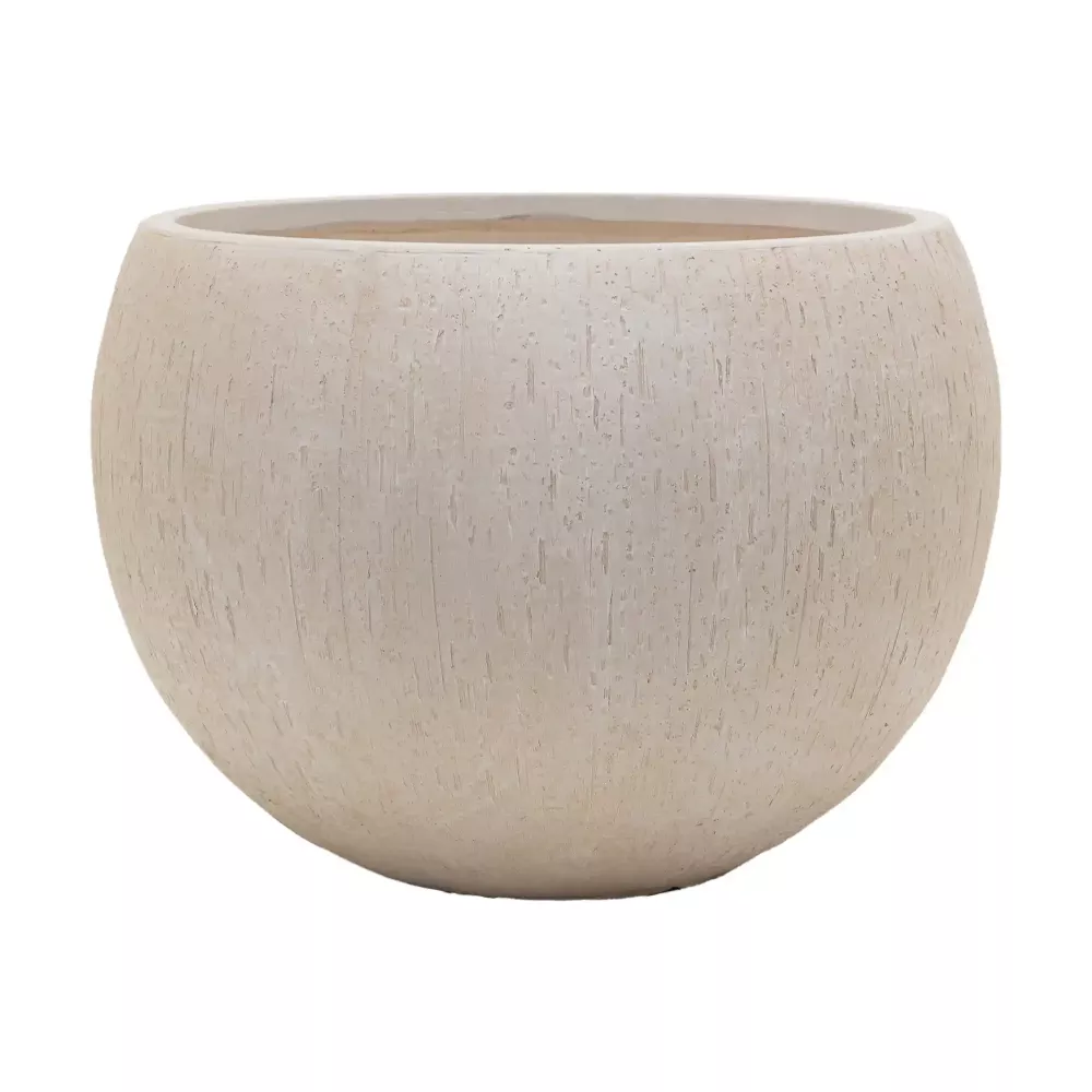 Raindrop Fibreclay Globe Planter | Indoor and Outdoor Plant Pot