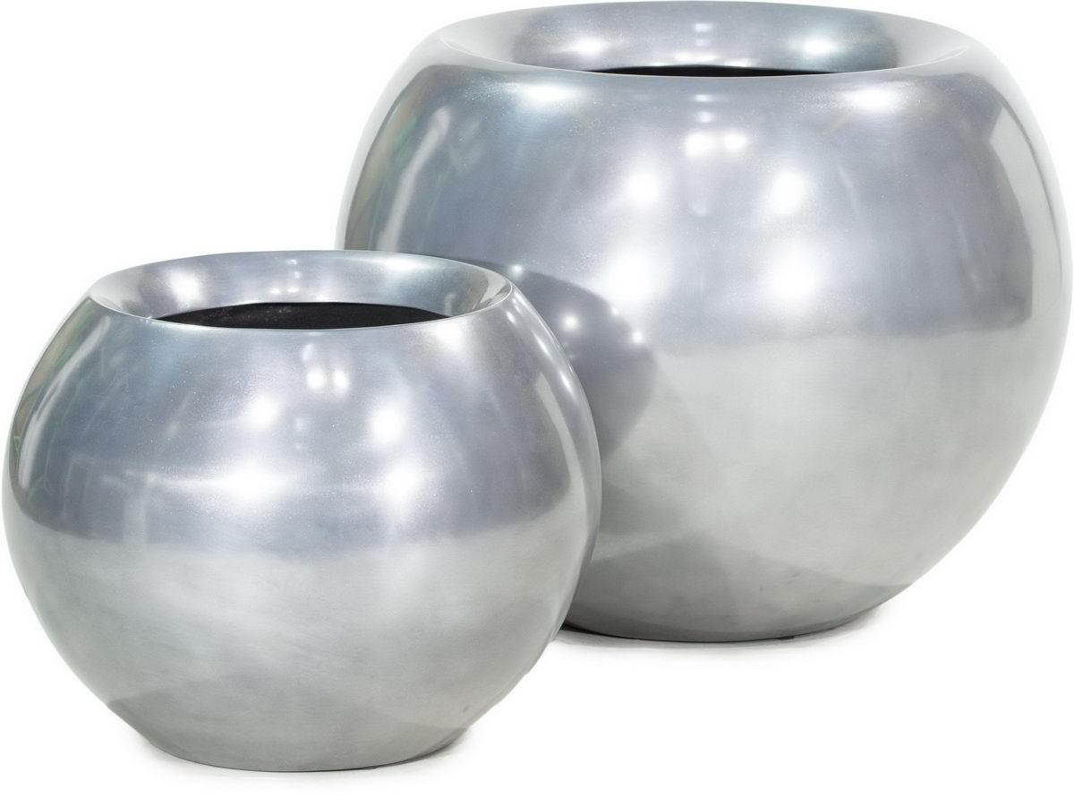 Glory Ball Round Polystone Indoor Planter